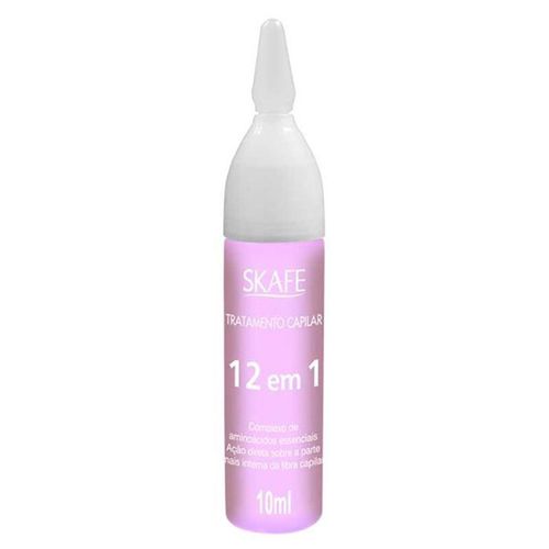 Ampolas Skafe Tratamento Capilar 12 Em 1 10Ml - Skafe
