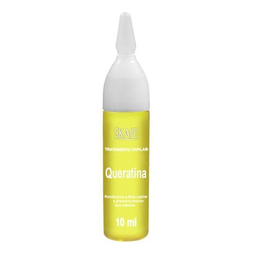 Ampolas Skafe Tratamento Capilar Queratina 10Ml - Skafe