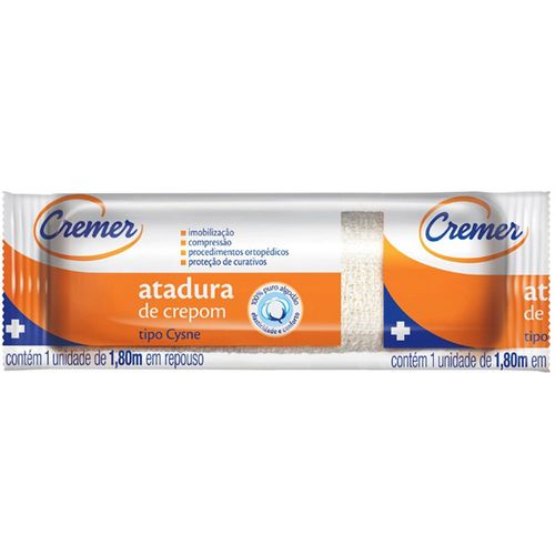 Atadura Crepom Cremer Cysne 12Cmx1,80Mt - Cremer