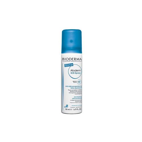 Hidratante Corporal Atoderm SOS Spray 50 ml Bioderma - Alívio da Coceira 60s