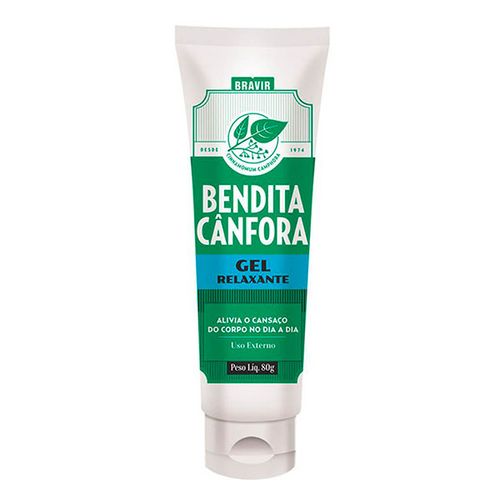 Bendita Cânfora Gel Bravir 80g