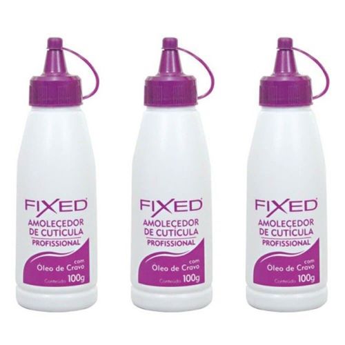 Amoleced Cutícula Fixed Profissional 100G - Fixed