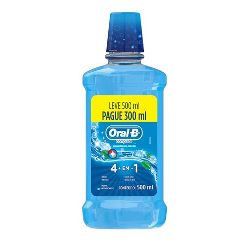 Antisséptico Bucal Oral B Menta Lv500Ml Pg300Ml - Oral B