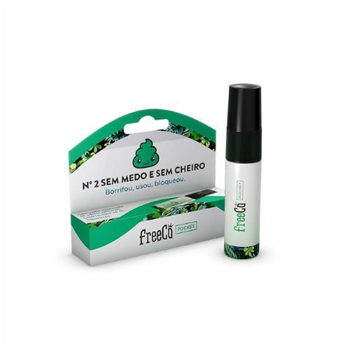 Bloqueador de Odores Sanitários Freeco Pocket Capim Limão 15Ml