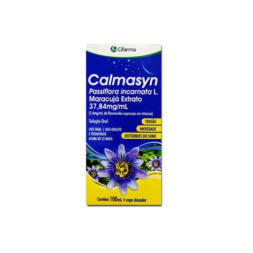 Calmasyn 37,84mg/ml Solução Oral 100ml