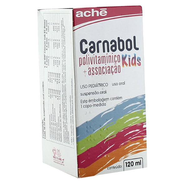Carnabol Suspensão 120ml Ache