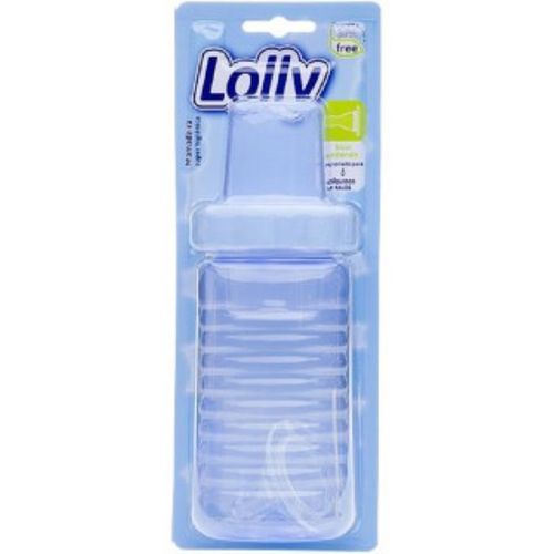 Mamadeira Lolly Big Clean Azul 340Ml - Lolly