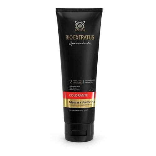 Máscara Bio Extratus Colorante Vermelho 90G - Bio Extratus