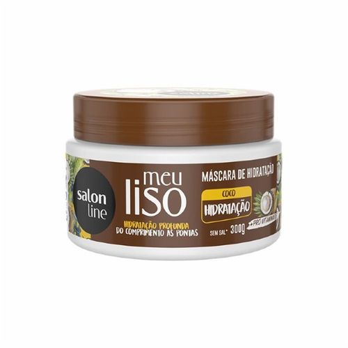 Máscara Capilar Meu Liso Coco Hidratante 300g - Salon Line