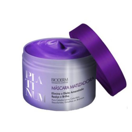 Máscara Matizadora Platinum Marsala 300g Bioderm