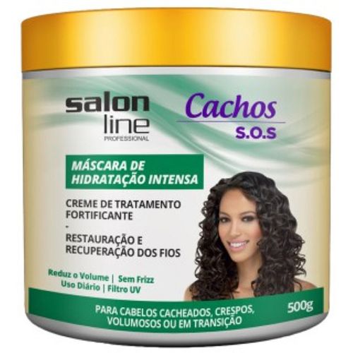 Máscara de Hidratação SOS Hidratante Intens 500g Salon Line