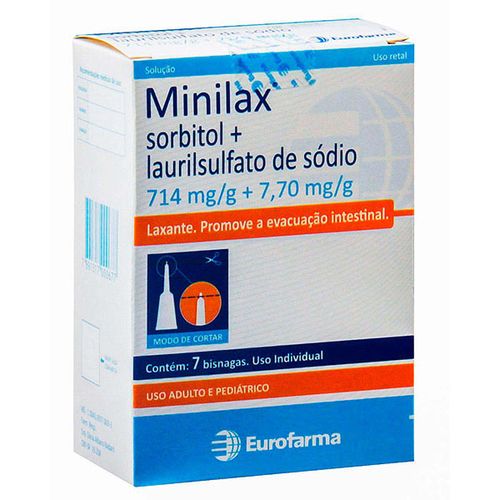 Minilax Solução 6,5g 7Bg
