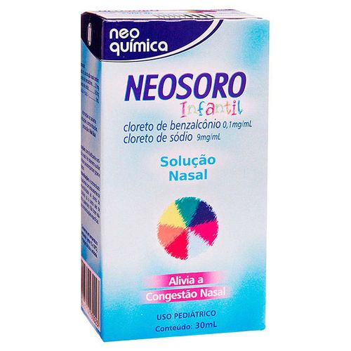 Neosoro Infantil - Solução Nasal - 30ml
