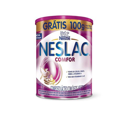 Fórmula Infantil Neslac Composto 900G + 100G - Nestle