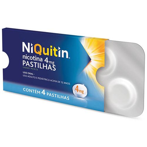 Niquitin 4mg Sabor Menta 4 Past