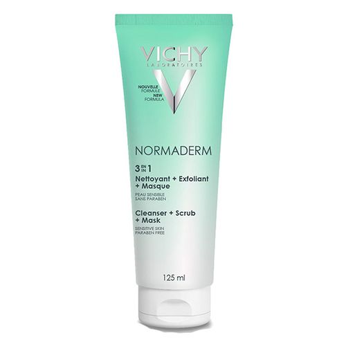Normaderm Gel Limpeza 3Em1 125ml - Vichy Normaderm