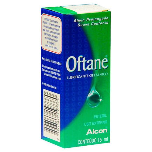 Oftane Lubrificante Ocular 15ml - Oftane
