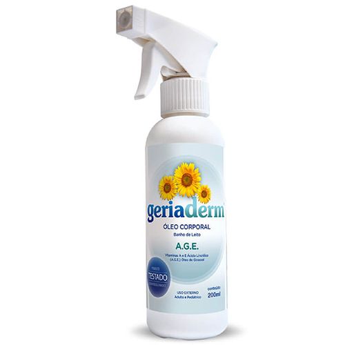 Óleo Age Geriaderm 200Ml - Adv