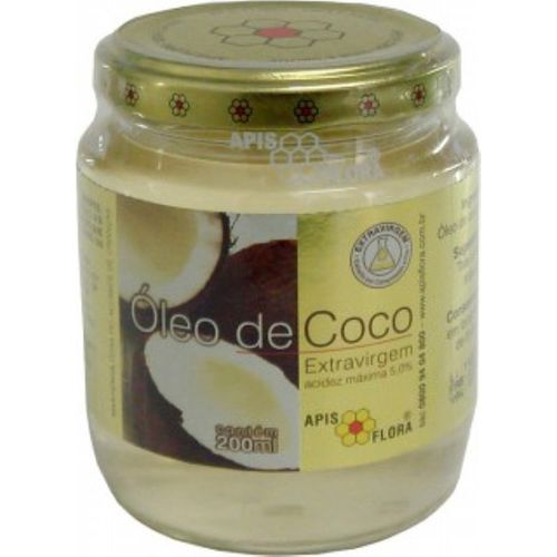 Óleo Coco Extra Virgem 200Ml
