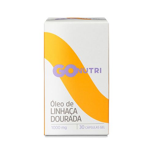 Óleo De Linhaça Gonutri 30 Cápsulas