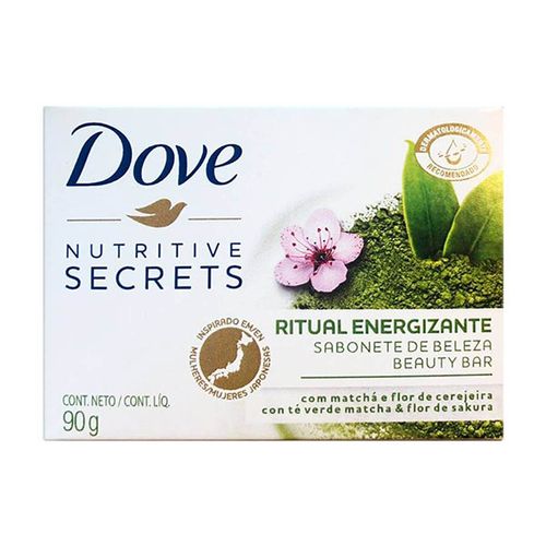 Sabonete em Barra Ritual Energizante 90g Matcha e Flor de Cerejeira Dove