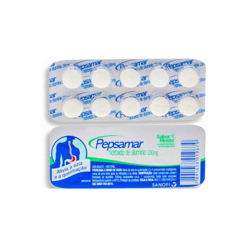 Pepsamar 230mg 50 Comprimidos