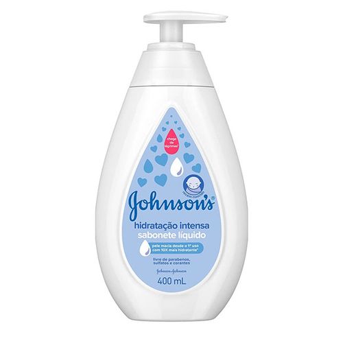 Sabonete Líquido Johnsons Baby Hidratação Intensa 400 ml