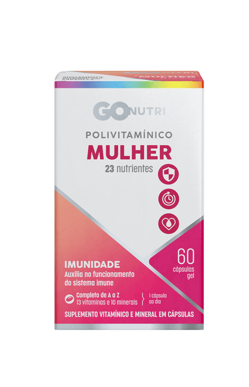 Polivitamínico Mulher Gonutri c/ 60 Cápsulas