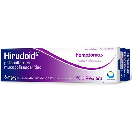 Hirudoid 5mg/g - Sankyo - 40g - Pomada
