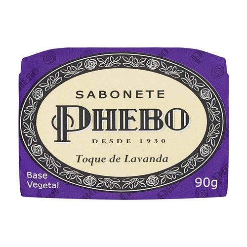 Sabonete Phebo Tq Lavanda 90G - Phebo
