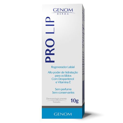 Protetor Labial Regenerador Labial Pro Lip 10g Creme