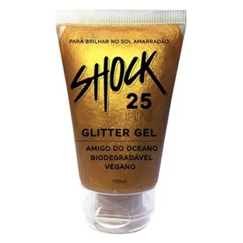 Protetor Solar Shock Color Stick Douradoado 30G - Shock