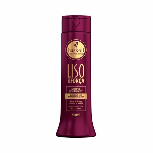 Shampoo Liso com Força Anti-Frizz 300ml Haskell