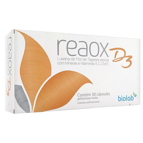 Reaox D3 30 Cápsulas - Reaox