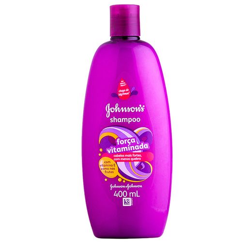 Shampoo Infantil Johnson's Força Vitaminada - 400ml