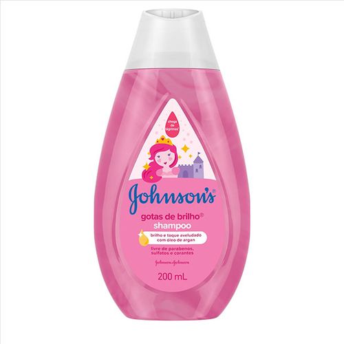 Shampoo Johnsons Gotas de Brilho 200 ml