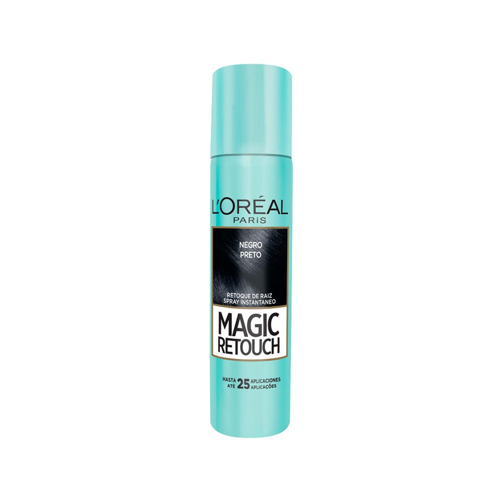 Encontraproduto.com.br - Retoque de Raiz LOréal Paris Spray Instantâneo Magic Retouch Preto, 75ml