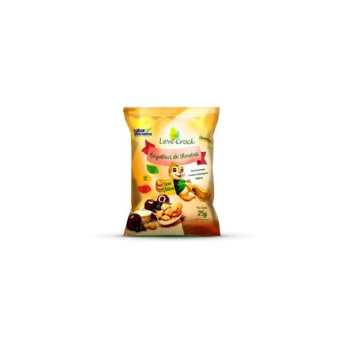 Snack Lvcrock Sequilhos Ameixa 25G - Leve Crock