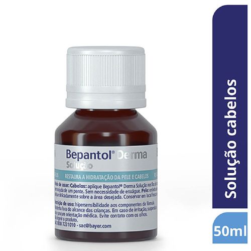 Sol Hidratante Bepantol Derma Cabelo Pele 50ml