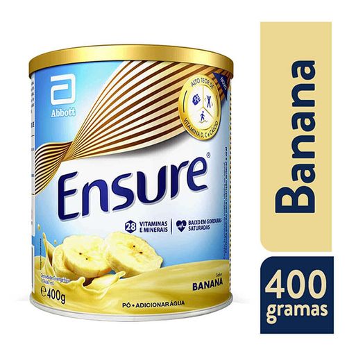 Suplemento Adulto Ensure Pó Sabor Banana 400g