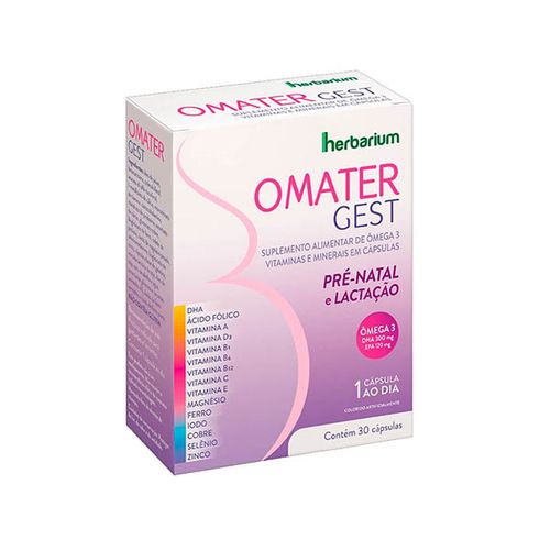 Suplemento Alimentar Ômega 3 Herbarium 30 Cápsulas