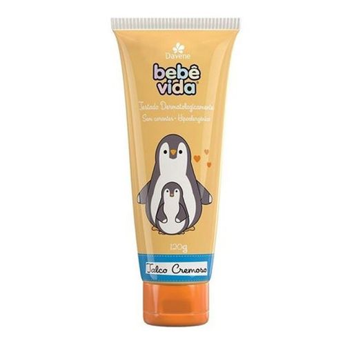 Talco Bebê Vida 120G - Bebe Vida