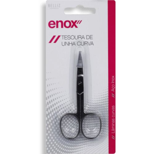 Tesoura De Unha Curva Enox - Enox