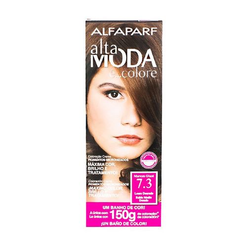 Tintura Altamoda Colore 7.3 Loção Douradoado 150G - Altamoda