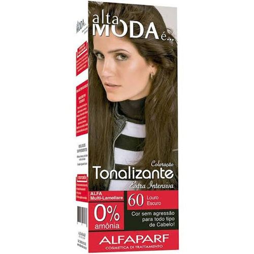 Tonalizante Semi-Permanente Ton Altamoda Loção Louro Escuro 6.0 150g Altamoda