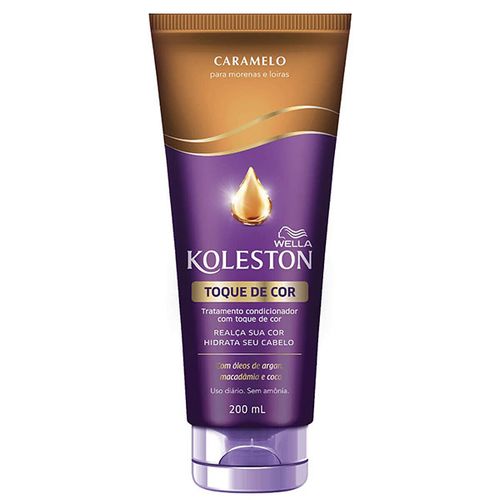 Tratamento Condicionador Koleston com Toque de Cor Caramelo