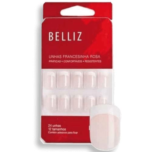Unha Belliz Francesinha Ros - Belliz