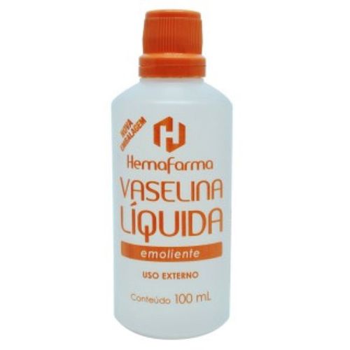 Vaselina Hemafarma Líquido 100Ml - Hemafarma