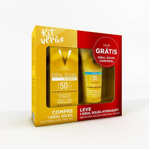 Vichy Promoção Ids Sol Fps50 + Id Sol 120Ml Grt - Vichy Ideal Soleil