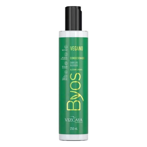Condicionador Vizcaya Byos Cabelos Oleosos Alecrim e Menta 250mL